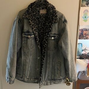 We The Free fully lined trucker jean jacket